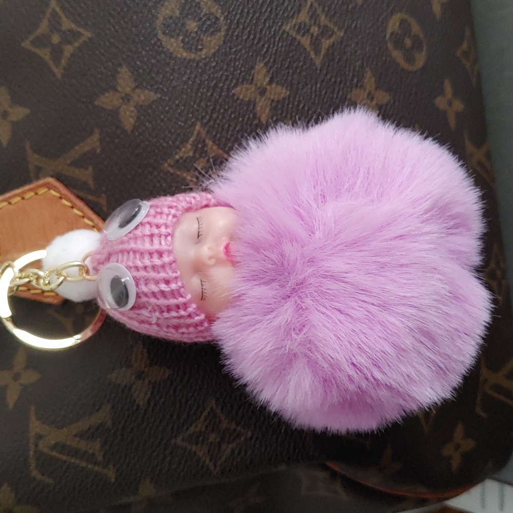 Keychains.... purple baby